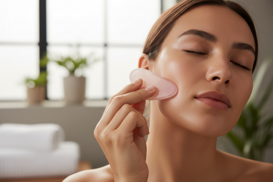 How to De-Puff Your Face Naturally: The Science of Lymphatic Drainage and Glow Oil