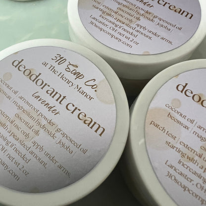 Natural Deodorant