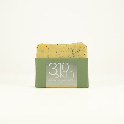 Lemon Poppyseed Exfoliating & Brightening Bar