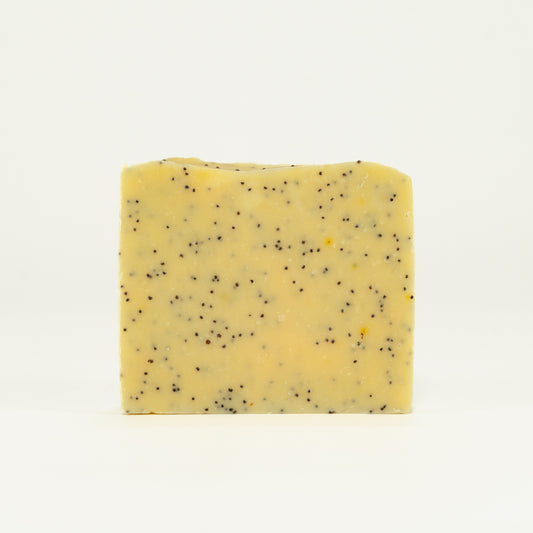 Lemon Poppyseed Exfoliating & Brightening Bar