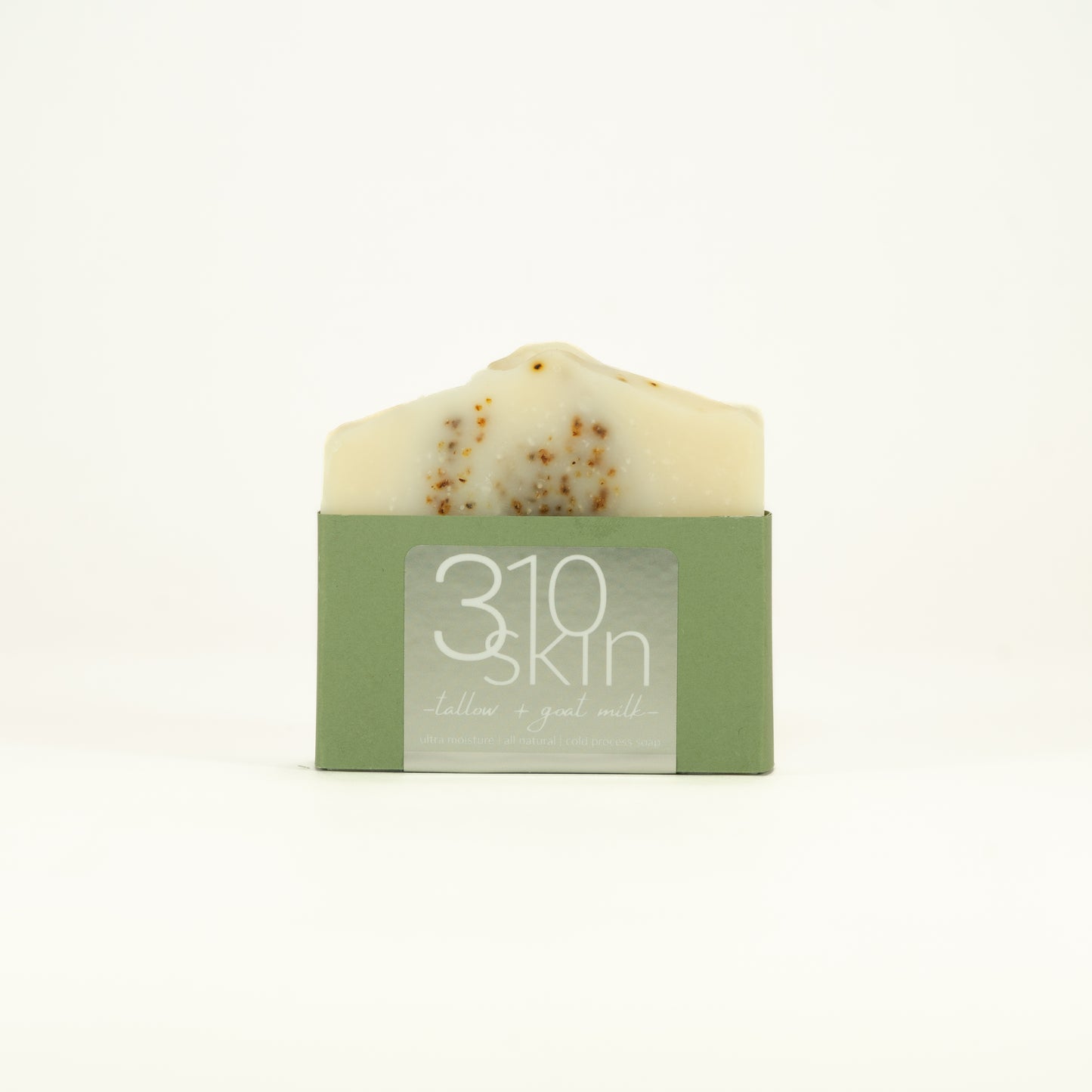 natural handmade peppermint tallow soap