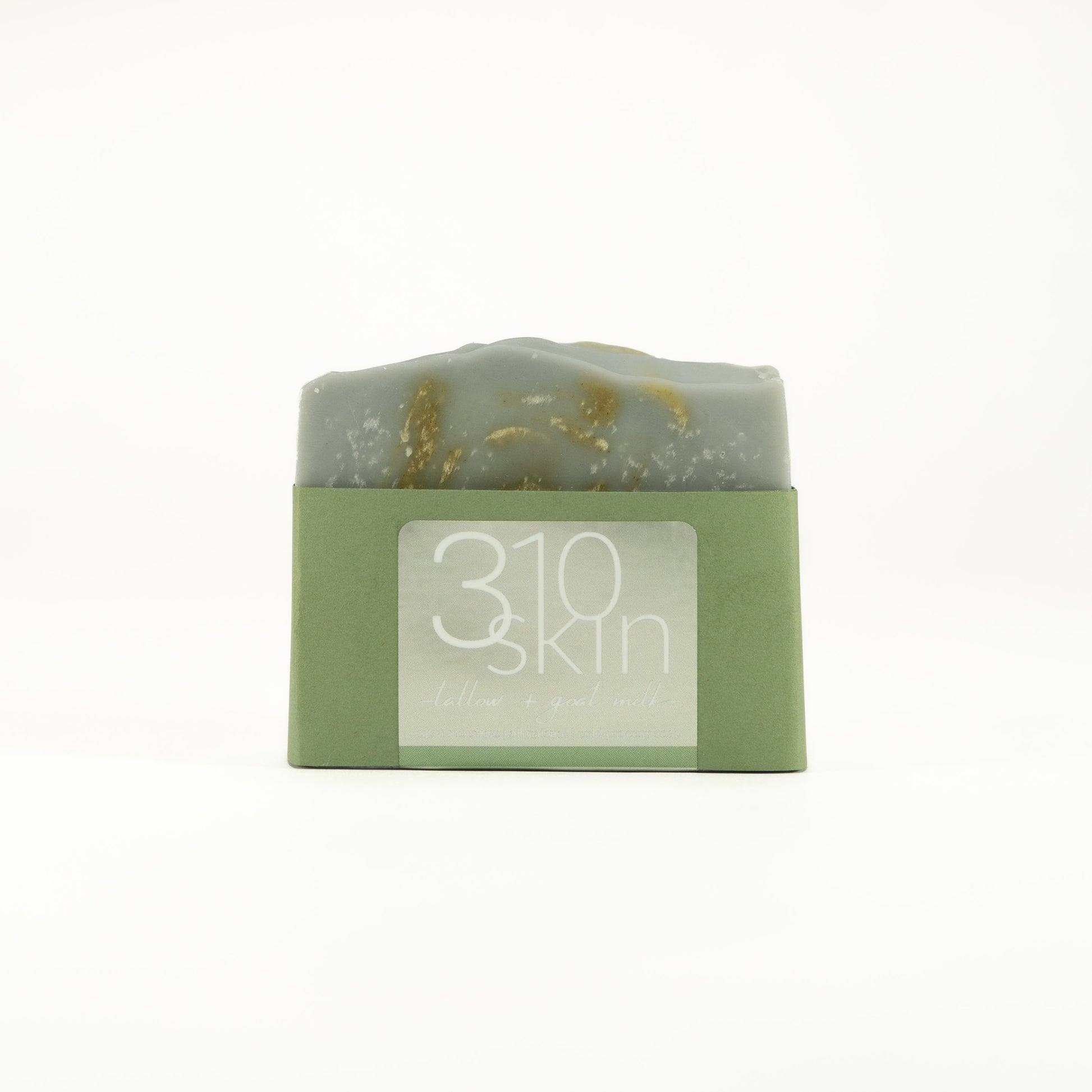 packaged 4-in-1 al natural black spruce goat milk and tallow soap bar